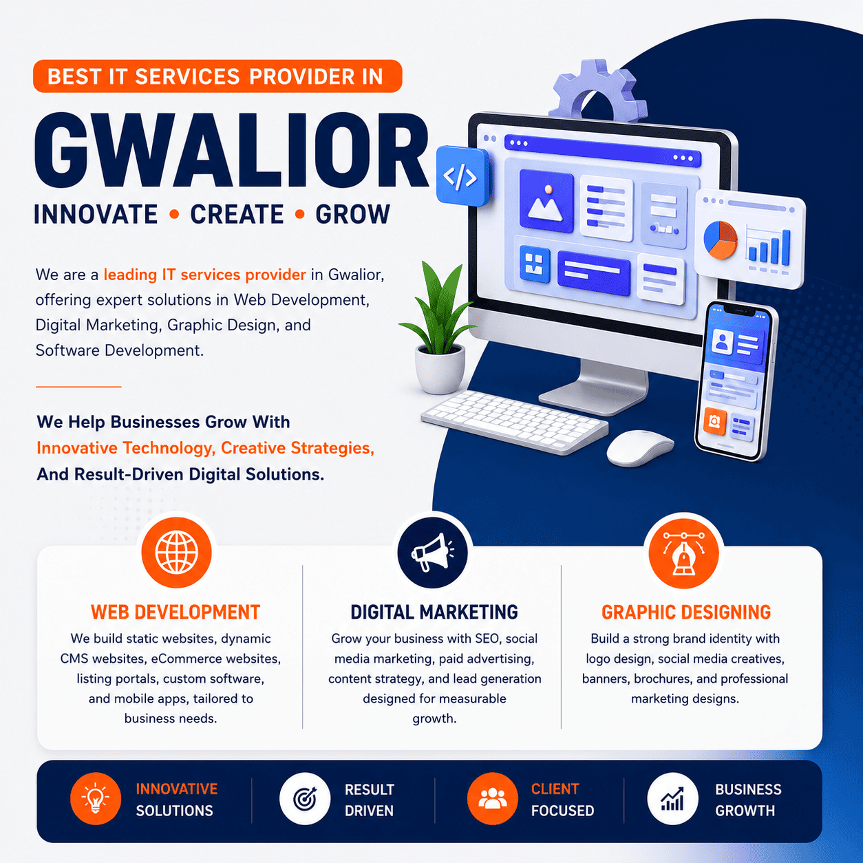 Web Development, Digital Marketing and IT Services by Muki Technologies in Gwalior
